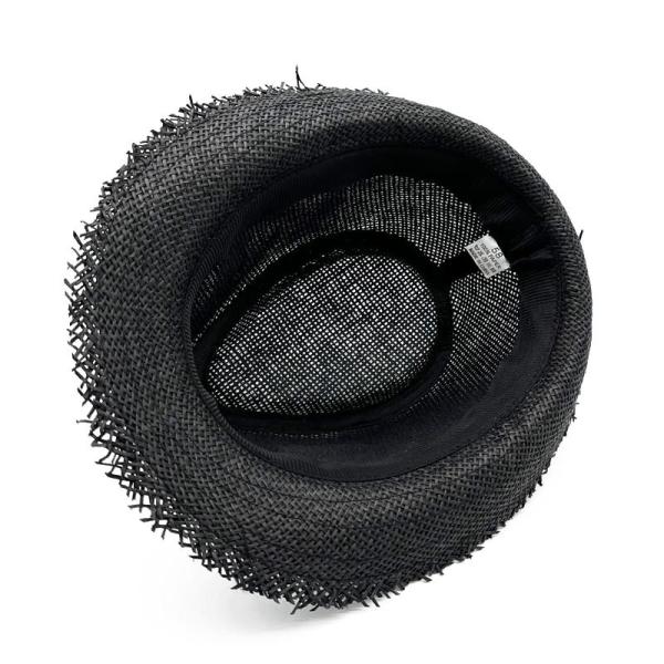 Retro Raw Edge Outdoor Beach Shade Breathable Straw Hat For People