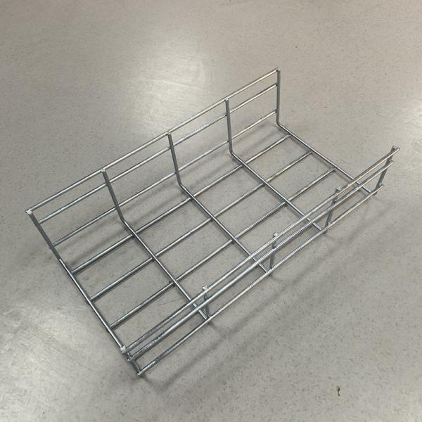 Sistema de gestión de alambre de acero con bandeja de cable Ethernet de ventilación de 4 pulgadas