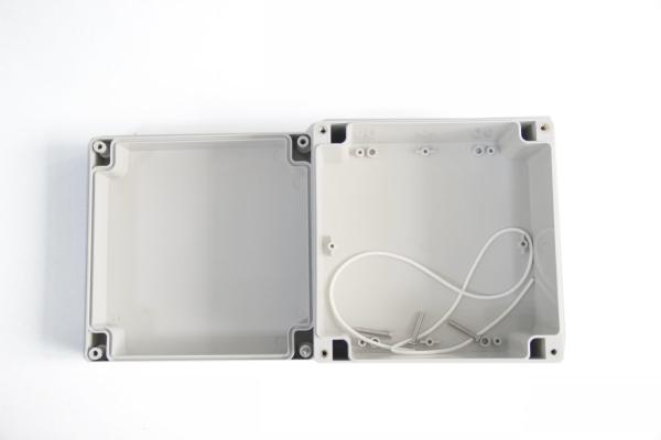 160x160x90mm waterproof high impact ABS project enclosures with brass inserts