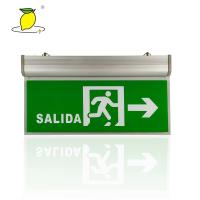 muestra de la salida de emergencia de 3W LED