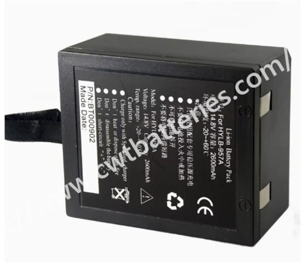 EDAN M9B,M9 HYLB-957A M8A M8B 14.8V 2600mAh Batterie compatible