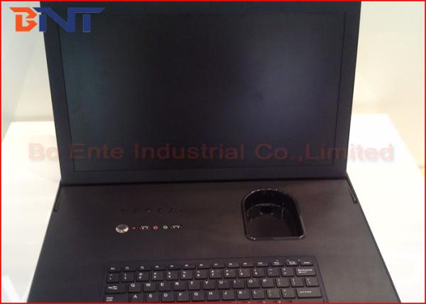 Integrated Automatic LCD Lift Mechanism , Trading Room Flip Up LCD Lift