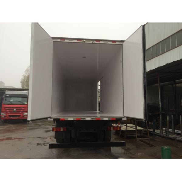 Large Capacity Refrigerator Box Truck 10 Wheels With Insulation Panels