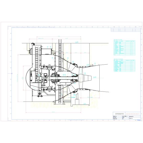Tubine hidráulico de la turbina/del agua del bulbo de la cabeza del agua baja con las cuchillas fijas/las cuchillas ajustables para la hidroelectricidad de la cabeza de los 2m -20m