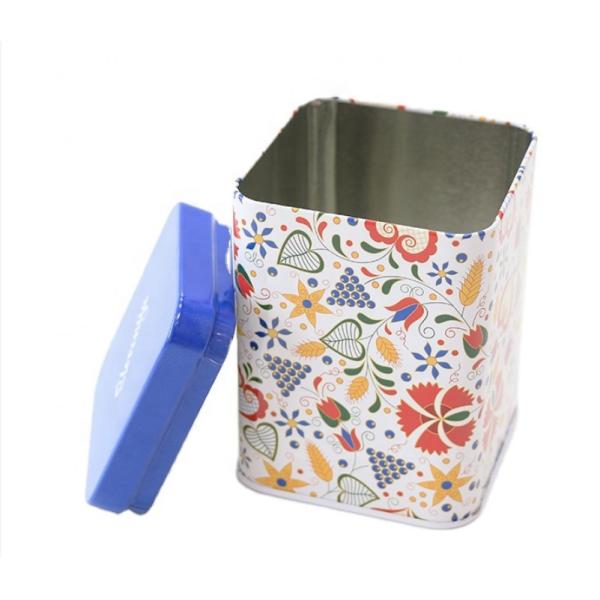 Водоустойчивый ящик для хранения чая контейнеров олова кофе толщины 0.3mm