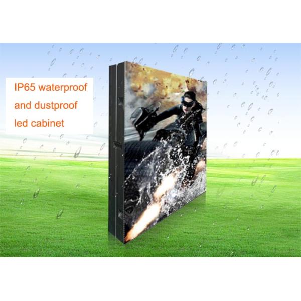 Electronic Outdoor Advertising Led Display Screen IP65 Clear Image Digital Signage P6