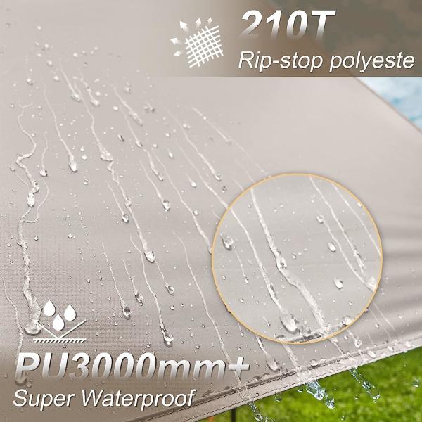 Outdoor Wedding Party Tent Camping Shelter Gazebo Canopy Removable Sidewalls Easy Set Gazebo BBQ Pavilion Canopy