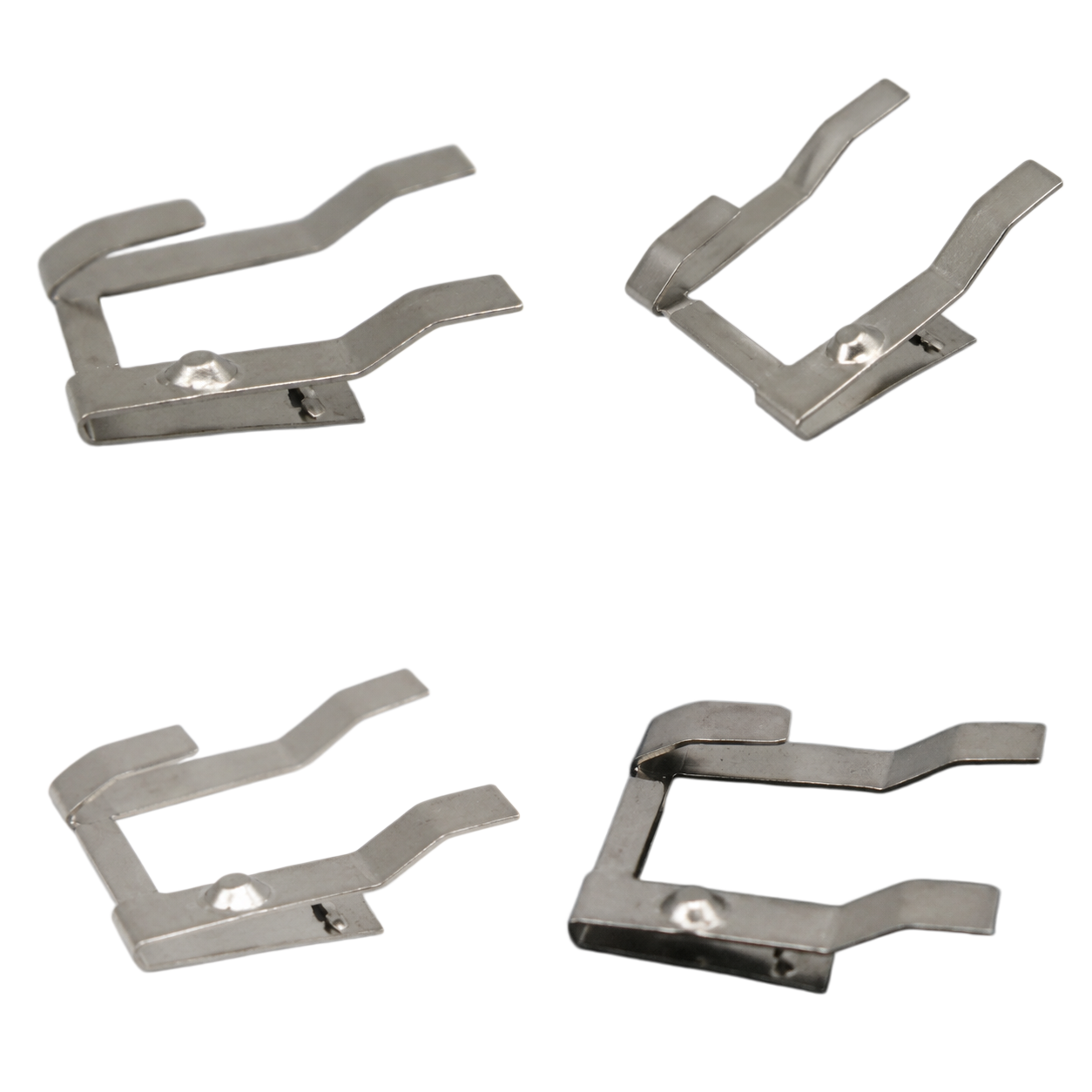 Stainless Steel Spring Contact Clip with Precision Stamping for Custom OEM Battery Solutions