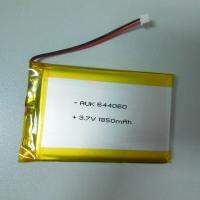 Batería recargable de LiPo de 1C a medida 1850mAh 3.7V 644060 para masajeador de belleza