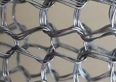 Corrosion Resistance Stainless Steel Knitted Wire Mesh For Liquid And Gas Filtration