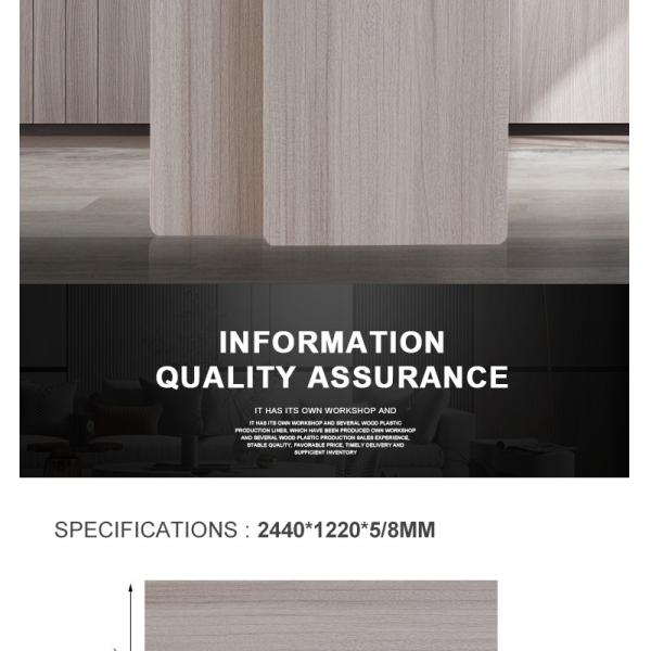 Внутренние подгонянные панели стены облицовки древесины угля водоустойчивого деревянного зерна бамбуковые