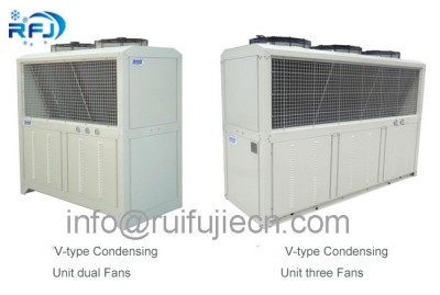 10HP Original Refrigeration Condensing Units / Air-Cooled Unit 4VES-10Y-40P