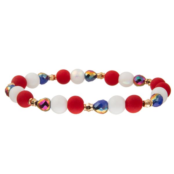 Ouro feito sob encomenda braceletes feitos a mão chapeados do elo de corrente dos grânulos para mulheres