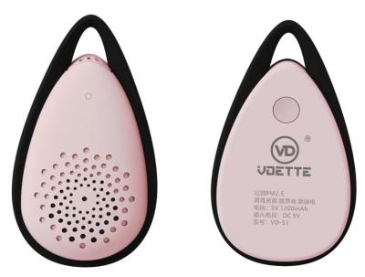 User Manual Included VDETTE NC01 Wearable Air Purifier for Safe and Effective Sterilization