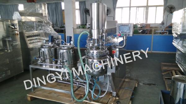316L 30L Vacuum Emulsifying Mixer , Vacuum Homogenizer Cream Mixer For Pharmacy