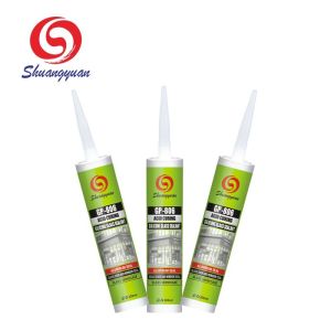 Water Resistant Special Acid Silicone Sealant Creep Resistance For Aquairums