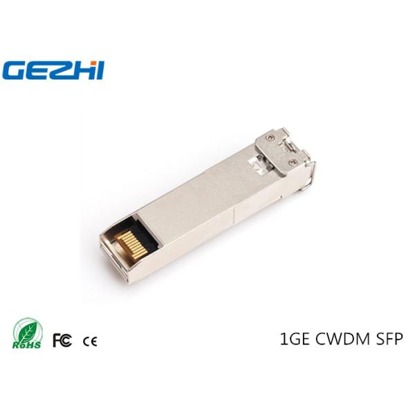 1.25Gbps Single mode Dual LC high Power Budget 40km CWDM SFP Transceiver Module