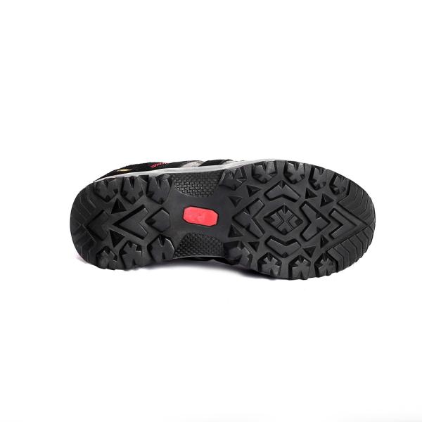 Shengjie Comfortable EVA Slip Resistant Metal Eyelets Leather Mesh Upper Sport MD Sole Low Cut Safety Shoes