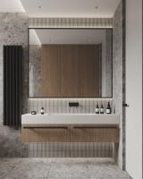 New Bathroom Single Sink Wooden Cabinet Bathroom Vanity Set With Sink Set Lighting Bathroom Vanities