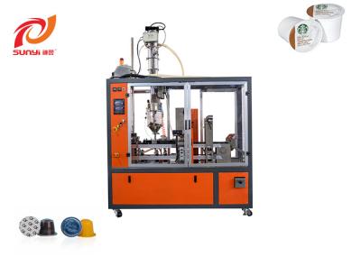 Less Than 1% Residual Oxygen Single Lane kcup Filling Sealing Machine