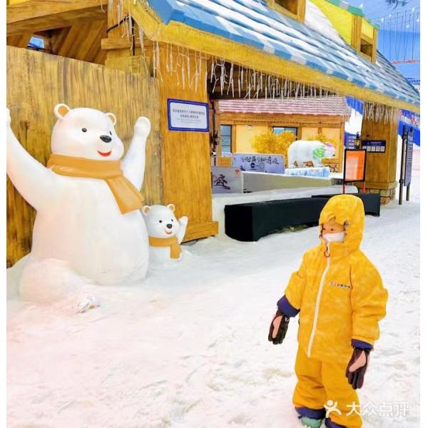 Ледовый Снежный Мир Строительство Потолок Снег Машины для падения Снега Нержавеющая сталь Хладагент R448