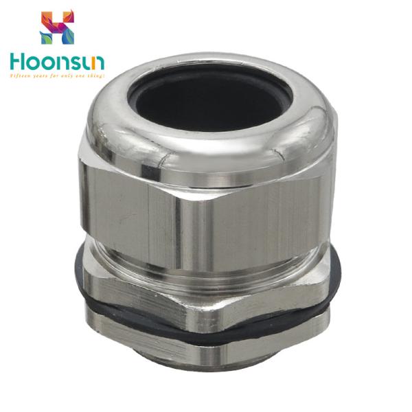 Customized Color Brass Cable Gland / Low Temperature Copper Cable Gland MG Series