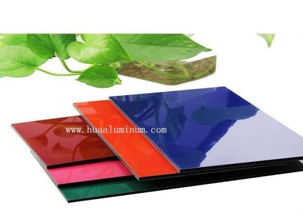 Building 1220mm Signage Aluminum Composite Panel Mould Proof 2mm ACP Sheet