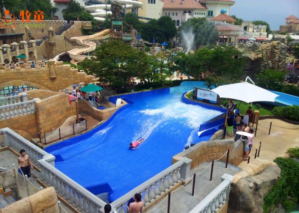 Attractive Water Wave Pool Water Park Equipment Flowrider Surfing Skateboard Simulator