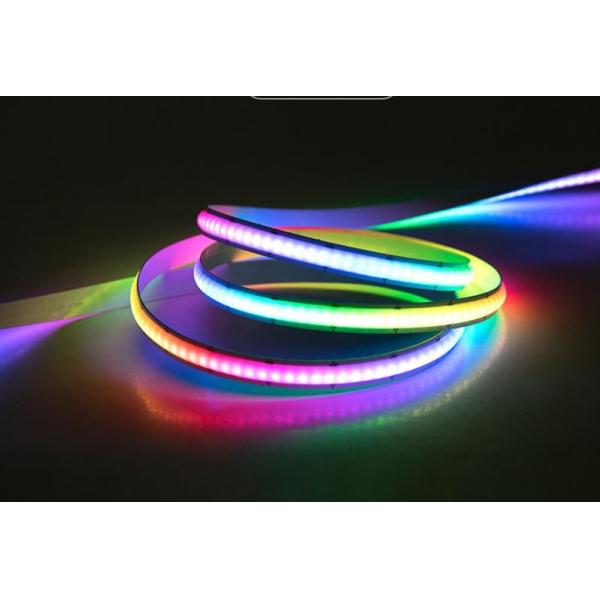 Цифровая RGB Cob Led Strip 3 года гарантии Ce Rohs Dream Color Pixel Rgbic Ws2811 светодиодные ленты освещения