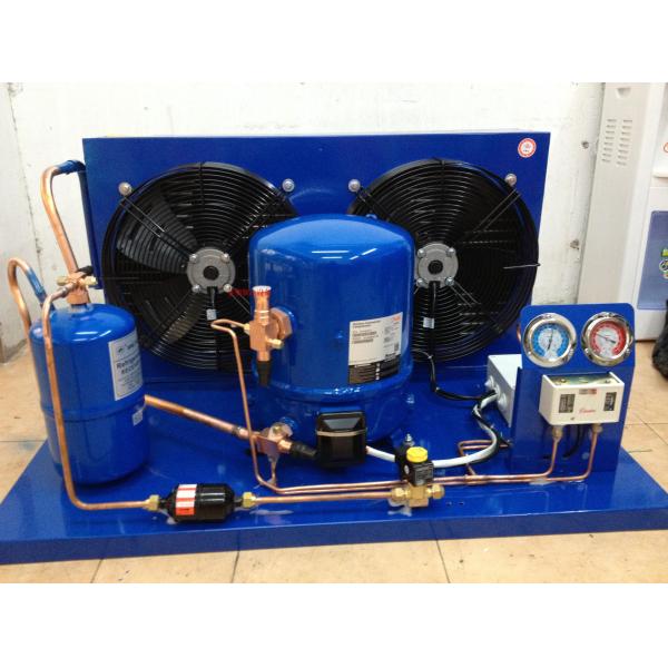 O ar exterior dos compressores de MT64 MTZ64 MANEUROP refrigerou a eficiência elevada de condensação da economia de energia da unidade 5HP R404A