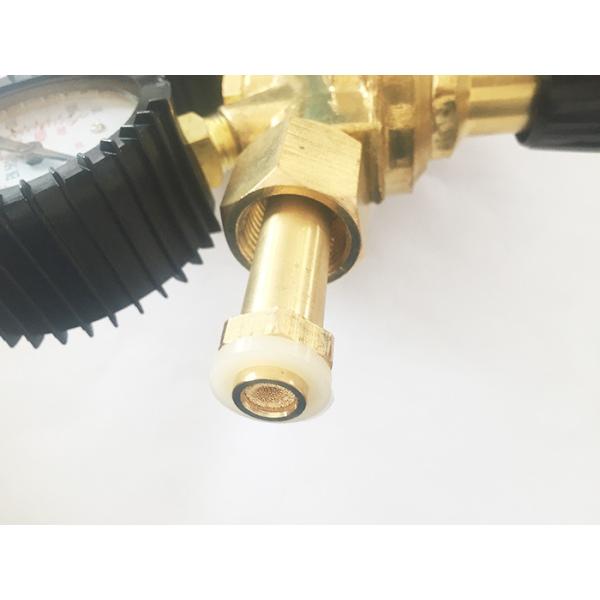 Brass Argon / CO2 MIG TIG Flow Meter Gas Regulator Gauge with Gas Hose Welding Weld