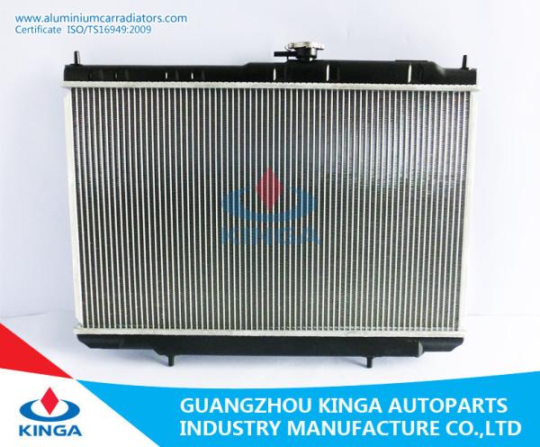 Nissan Sunny’07 MT 16mm Thickness Aluminum Car Radiator / custom auto radiator