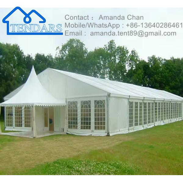Outdoor Custom Camping Marquee Tent For Event Water Proof Aluminium Wedding Tent Event Marquee Tent