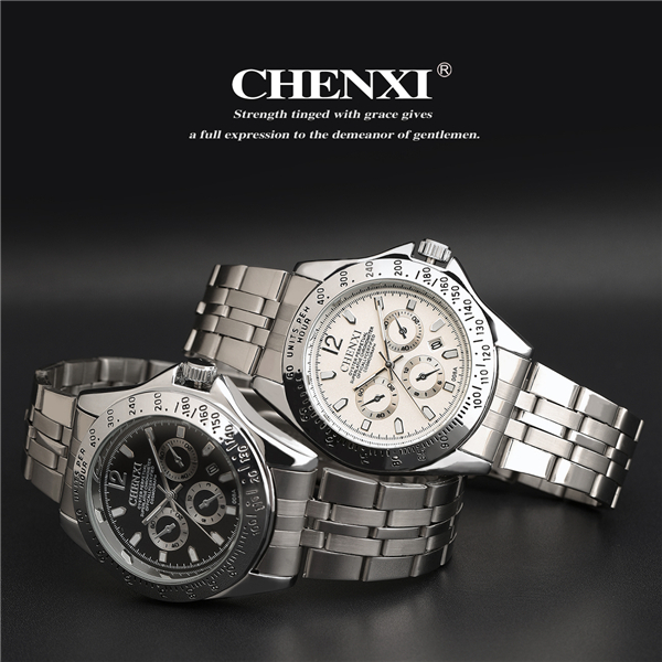 C008A Pay by PayPal 1year Warranty Watches for Man Big Wrist Watch Stainless Steel Watches