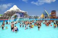 Taille faite sur commande d'utilisation de famille de construction de piscine de vague de parc aquatique de ventilateur pour le parc aquatique