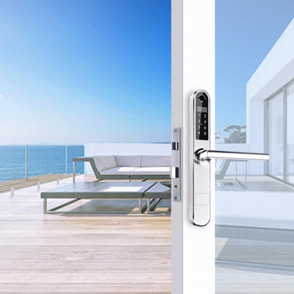 Водоустойчивый замок пароля отпечатка пальцев замков квартиры нержавеющей стали