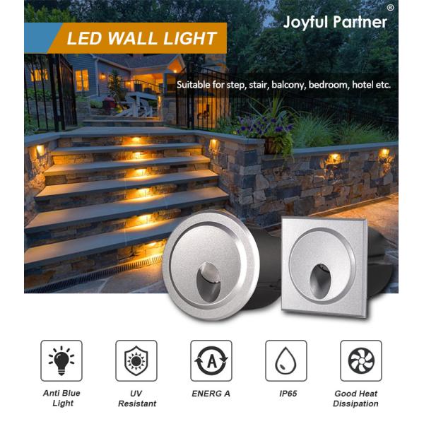 Наружные светодиодные стеновые фонари IP65 водонепроницаемый алюминиевый светодиодные прожекторы для лестниц