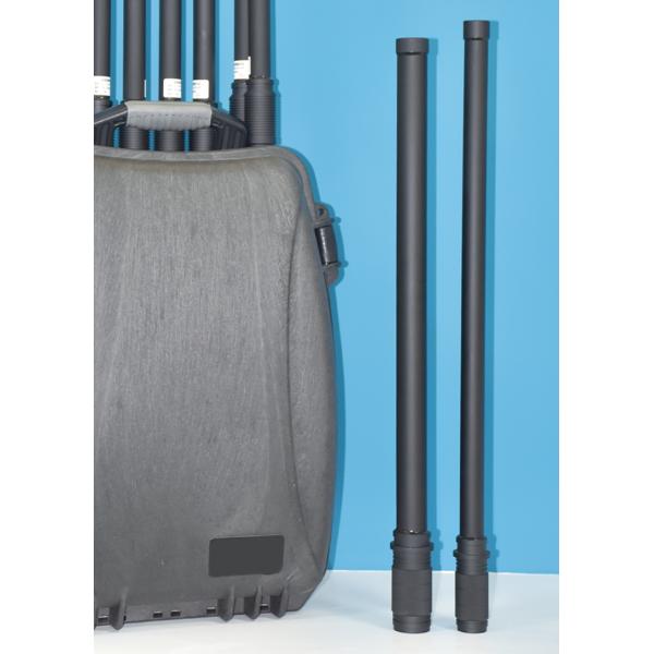 Baton/Microphone-Type Omnidirectional FRP Jammer Antenna - Suitcase/Portable/Fixed Scenarios