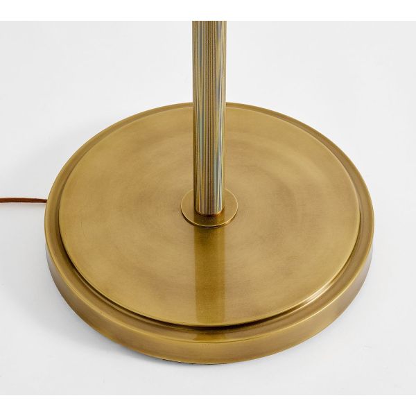 Brass Material Adjustable Height Floor Lamp with Warm White 3500K LED for Living Room Bedroom