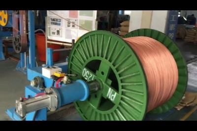 Tipo ativo linha de isolamento da extrusora do fio da máquina da extrusão do PVC