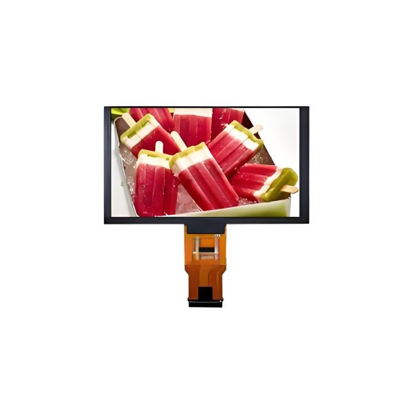 1024×600 6.2 Inch IPS WS LCD Screen 500cd/M2 Luminance For Industrial Applications