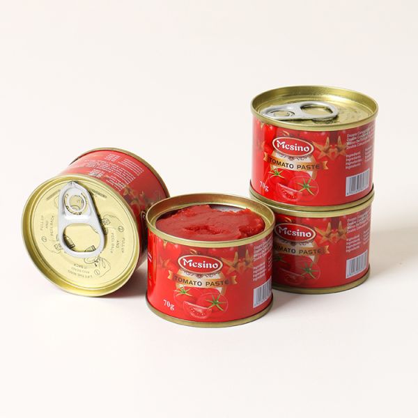 Canned High Fresh Quality Tomato Paste Sour & Sweet Taste Ready to Eat 210g Tin
