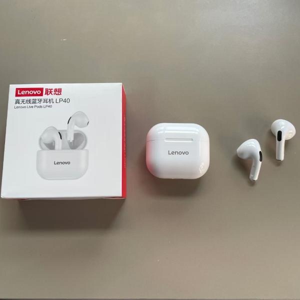 Lenovo LP40 Tws Gaming Earbuds Wireless 1-Hour Charging IPX5 Waterproof
