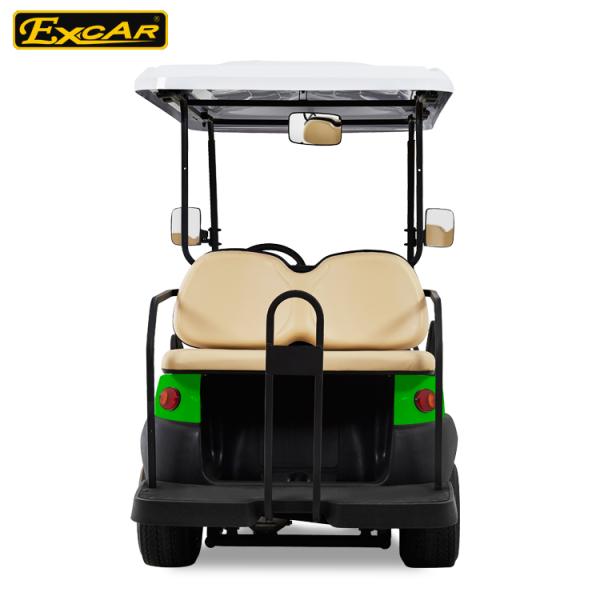 КЭ одобрил электрическую тележку гольфа 4 человеков тележек гольфа 48В салатовую