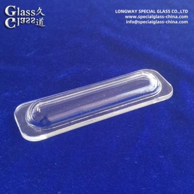 Lentilles de couverture de lumière en verre borosilicate optique Pour les solutions d'éclairage LED OEM disponible