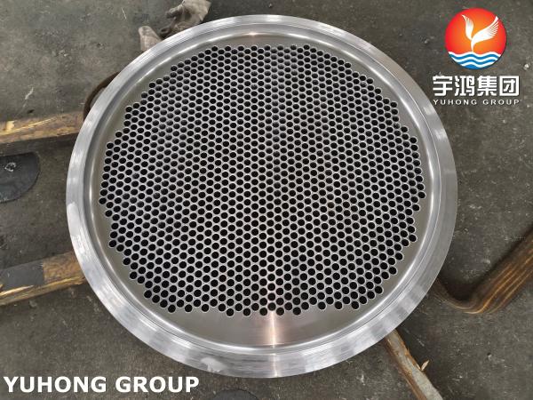 ASME SA266 Gr.2N Heat Exchanger Tubesheet | ASME Sec VIII Compliant