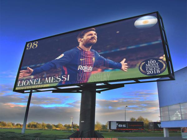 P10mm Front Maintenanceled Video Billboards SMD & DIP Fixed Advertising Billboard
