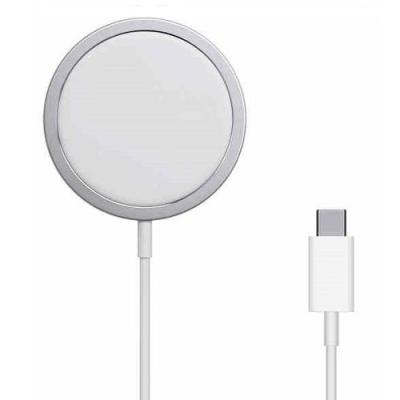 15W 3A Portable Wireless Charger Fast Charging Pad With USB C Cable