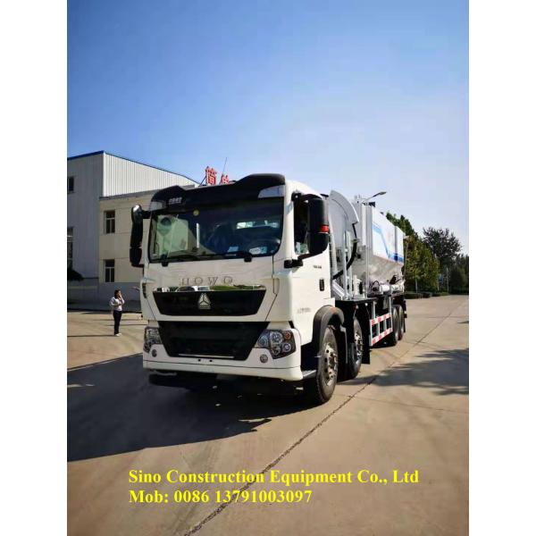 White Special Purpose Truck 15 Ton On-site Mixed Emulsified Explosive ANFO Truck