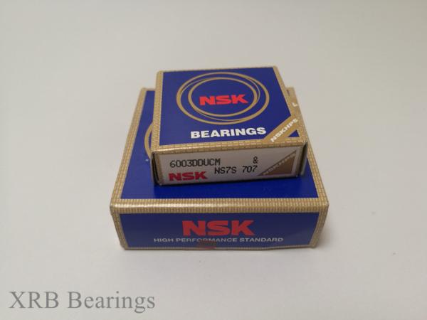 Double Contact Deep Groove Radial Ball Bearings Pressed Steel For Home Appliances